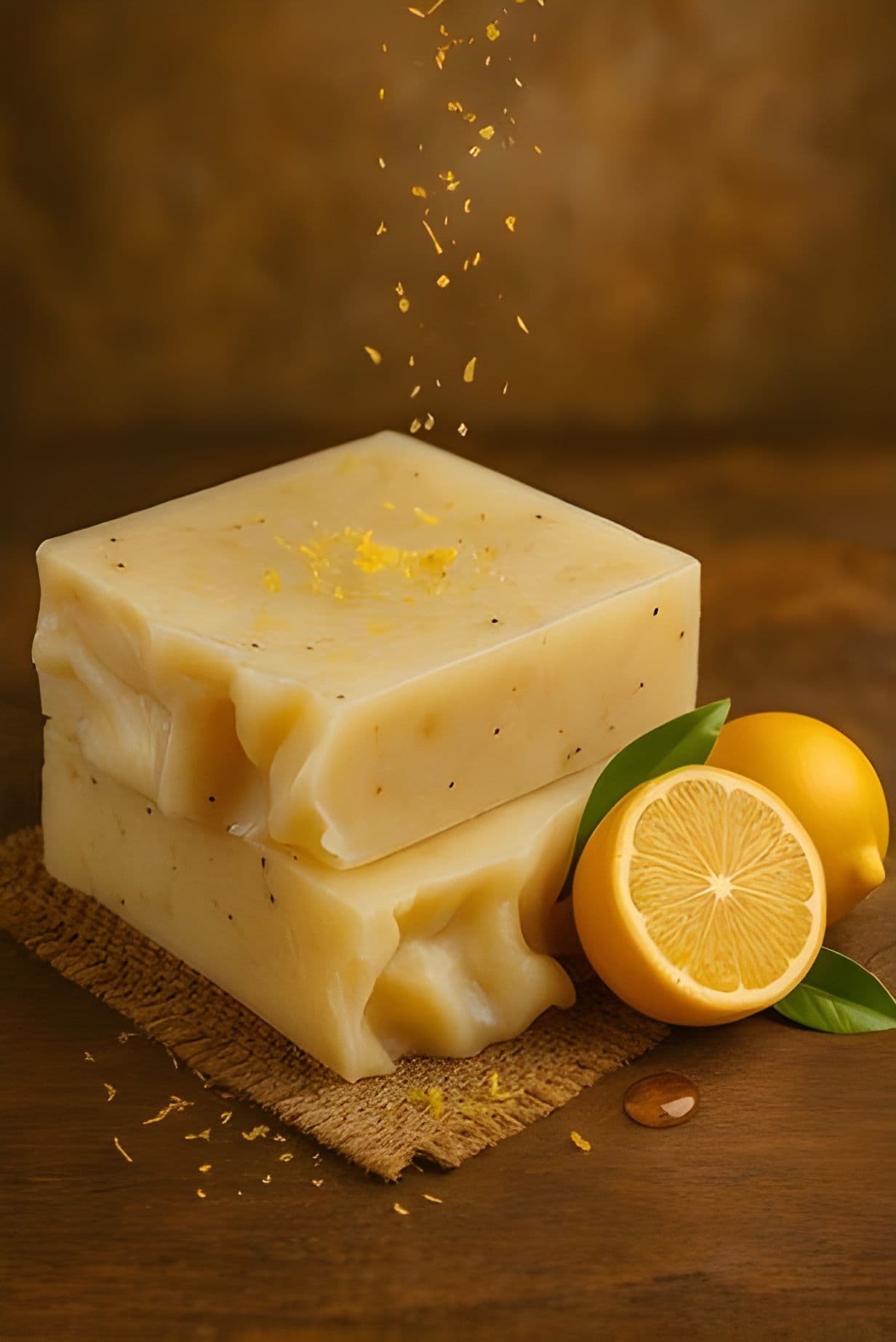 Patchouli-Zitronen-Seife